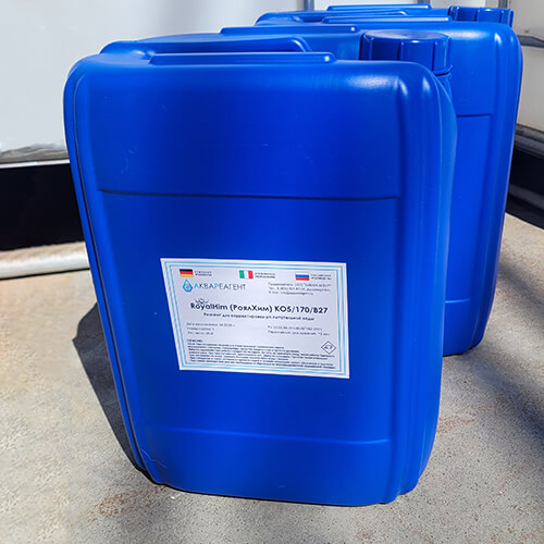 Канистра с реагентом RoyalHim (РоялХим) КО5/170/В27